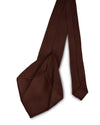 Cravate Grenadine Garza Grossa Marron