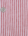 Linen: Red Candy Stripes