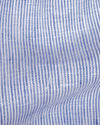 Leinen: Blaue weiße Kleidstreifen