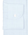 Grandi and Rubinelli Baby Blue Herringbone