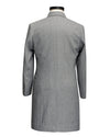 Luxire Light Grey Wool Over Coat