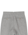Light Grey Wool Flannel