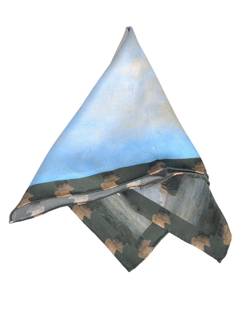 Pochette de costume - Bateaux marins gris