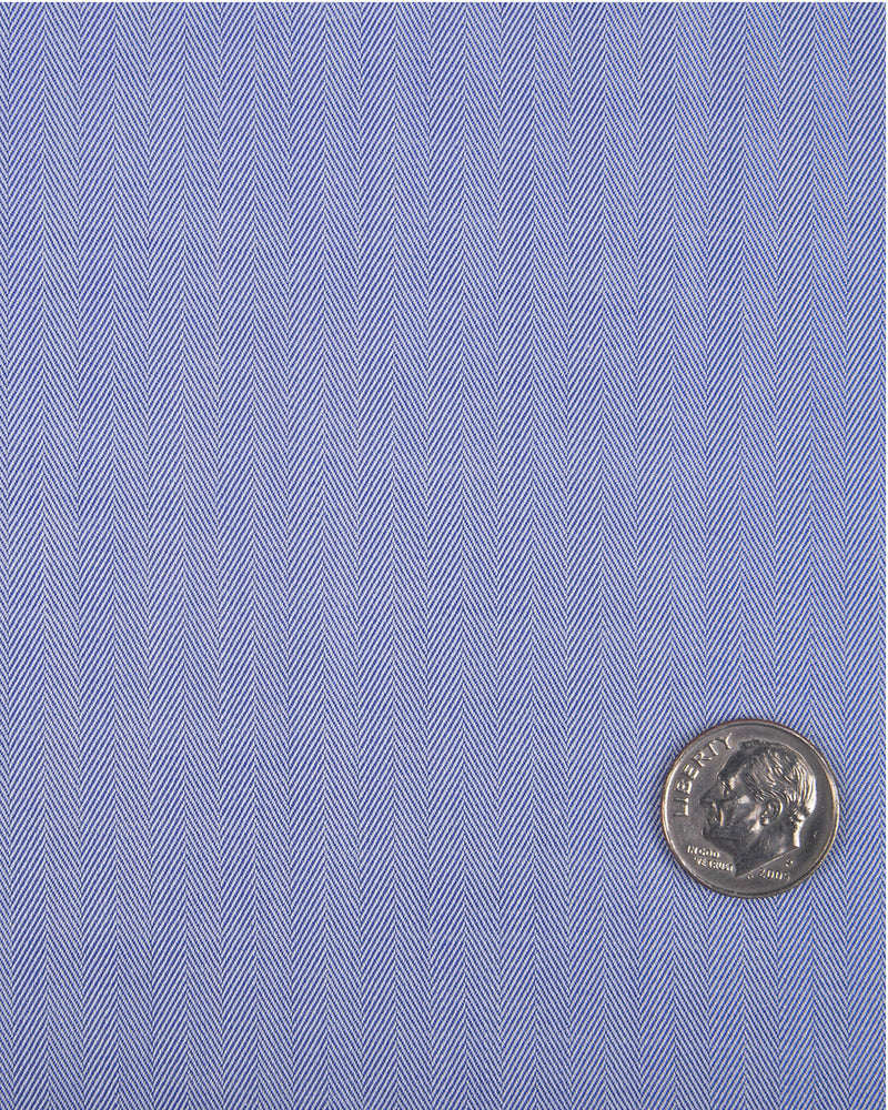 Grandi and Rubinelli Dark Blue Herringbone