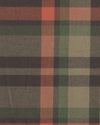 Khaki Brown Plaid Twill