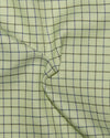 Karos auf Farn Green Twill