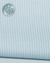 Pale Blue Dress Stripes Oxford