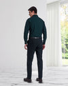 Green Oxford Western Shirt