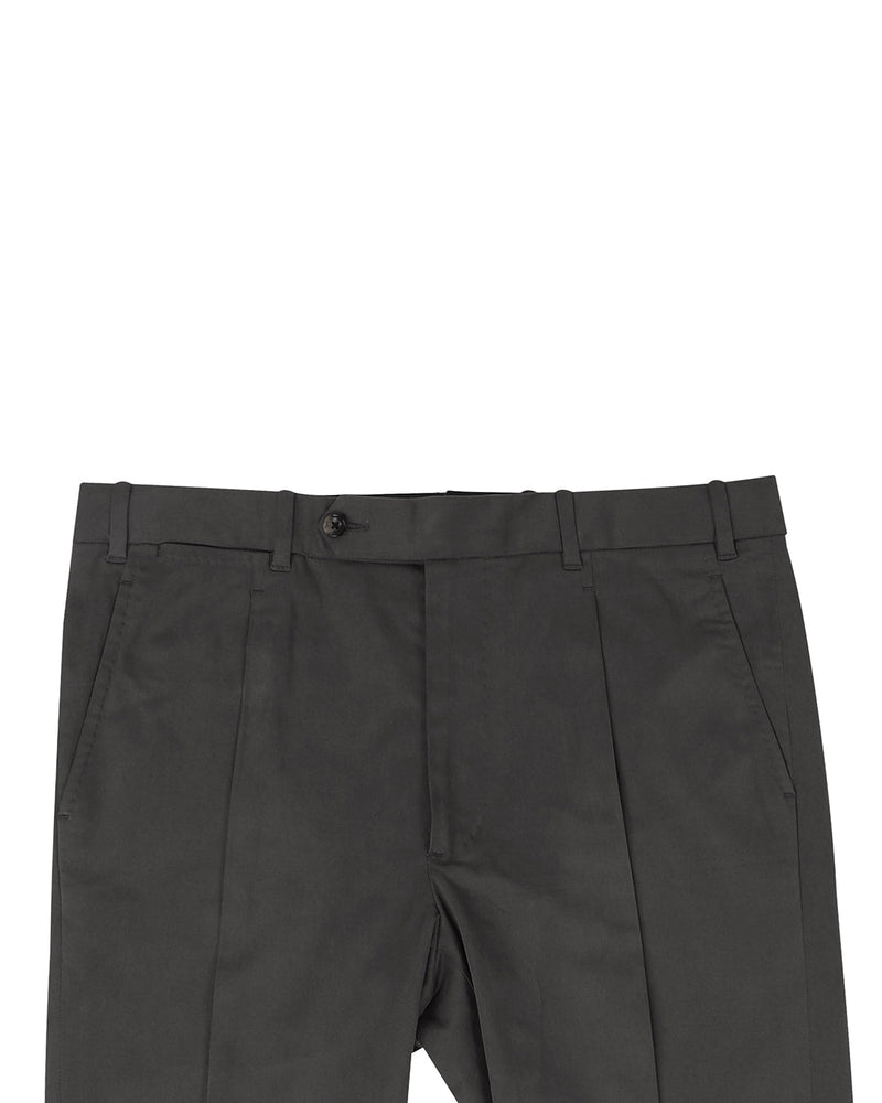 Pantalon en sergé gris