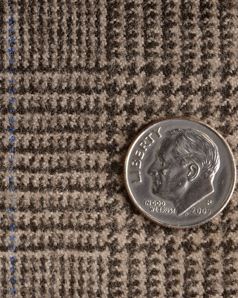 Minnis Flannel: Hellbraune Glencheck-Hose