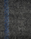 Holland &amp; Sherry Tweed Wollblau Himmelblau auf Dunkelgrau
