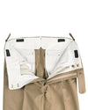 Holland Sherry Classic Kammgarn Flanell Khaki Twill