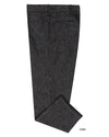 Holland &amp; Sherry Tweed Wolle Schwarz &amp; Grau mit Red Point Tweed Point Tweed
