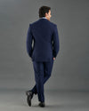 VBC Dark Navy Woollen Flannel Suit