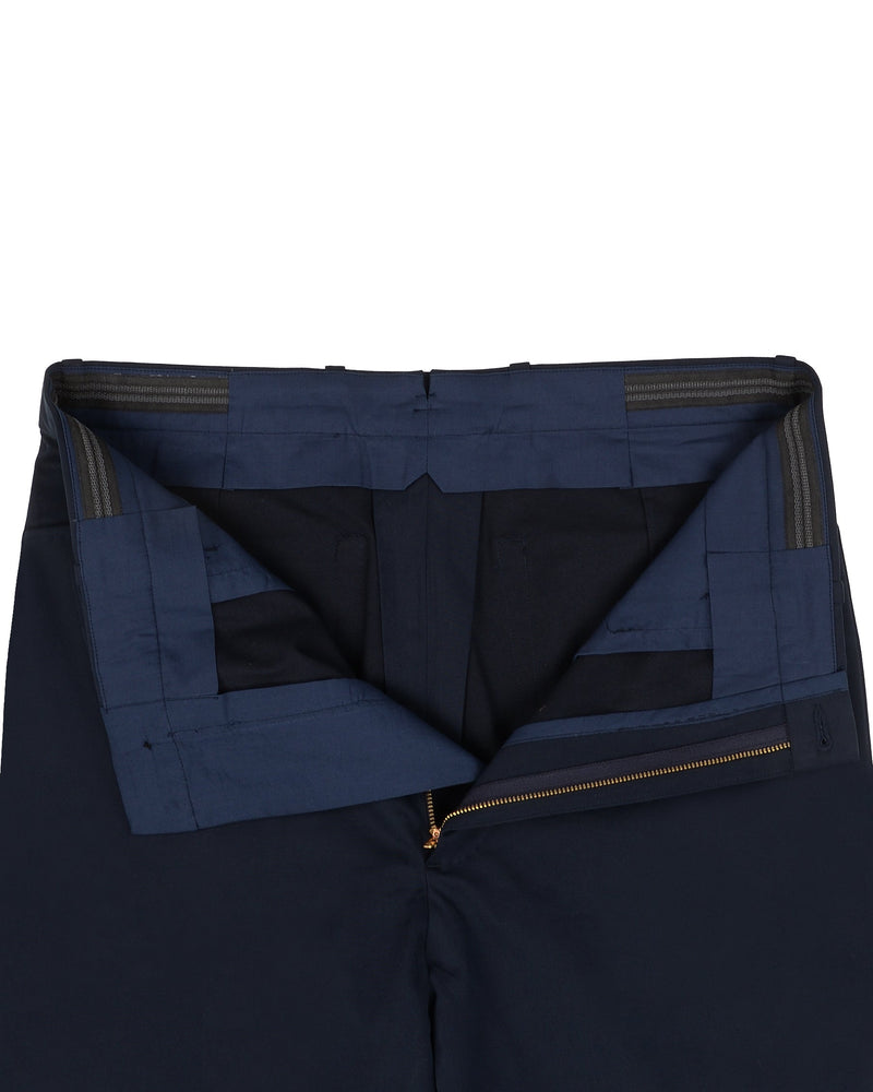 Marineblaue Twill-Hose Chino