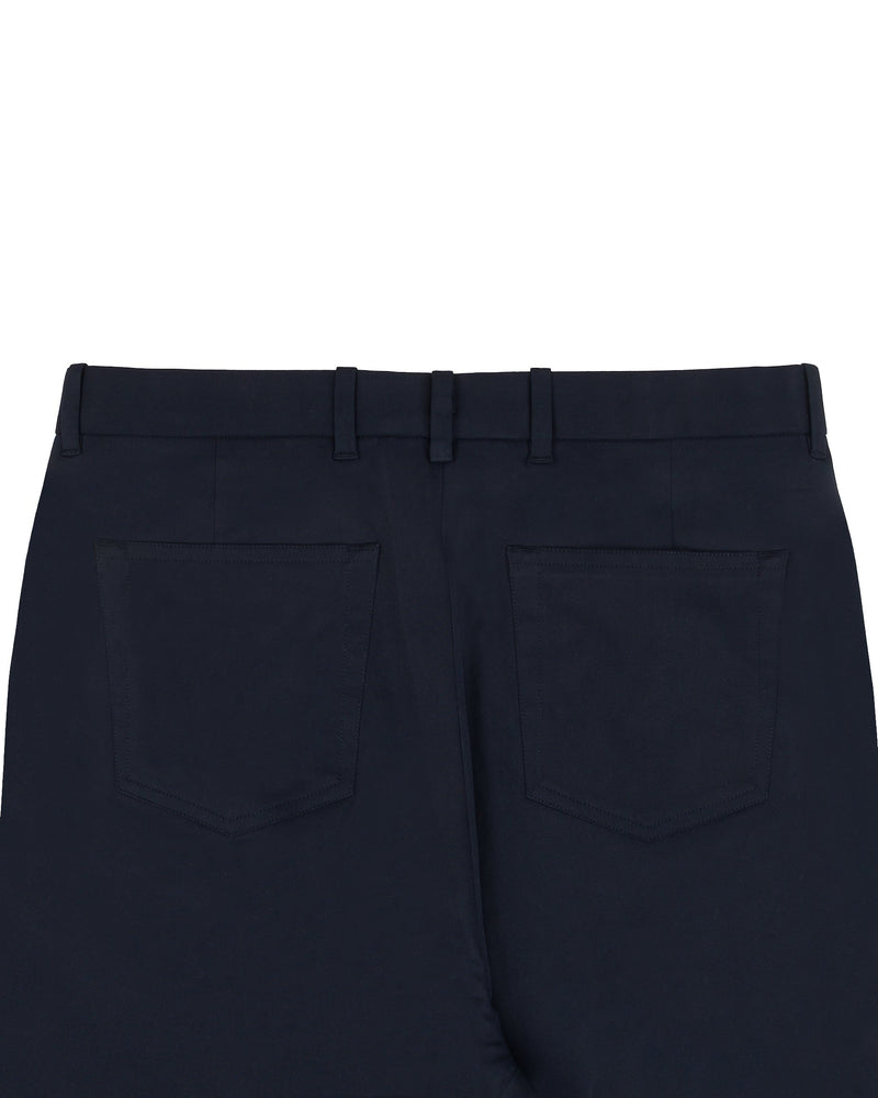 Marineblaue Twill-Hose Chino
