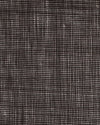 Chambray en lin marron foncé