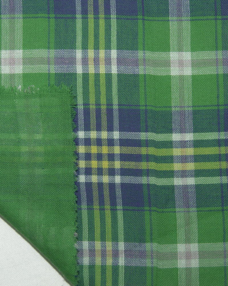Weicher heller Sommer: Grün-Blau-Madras