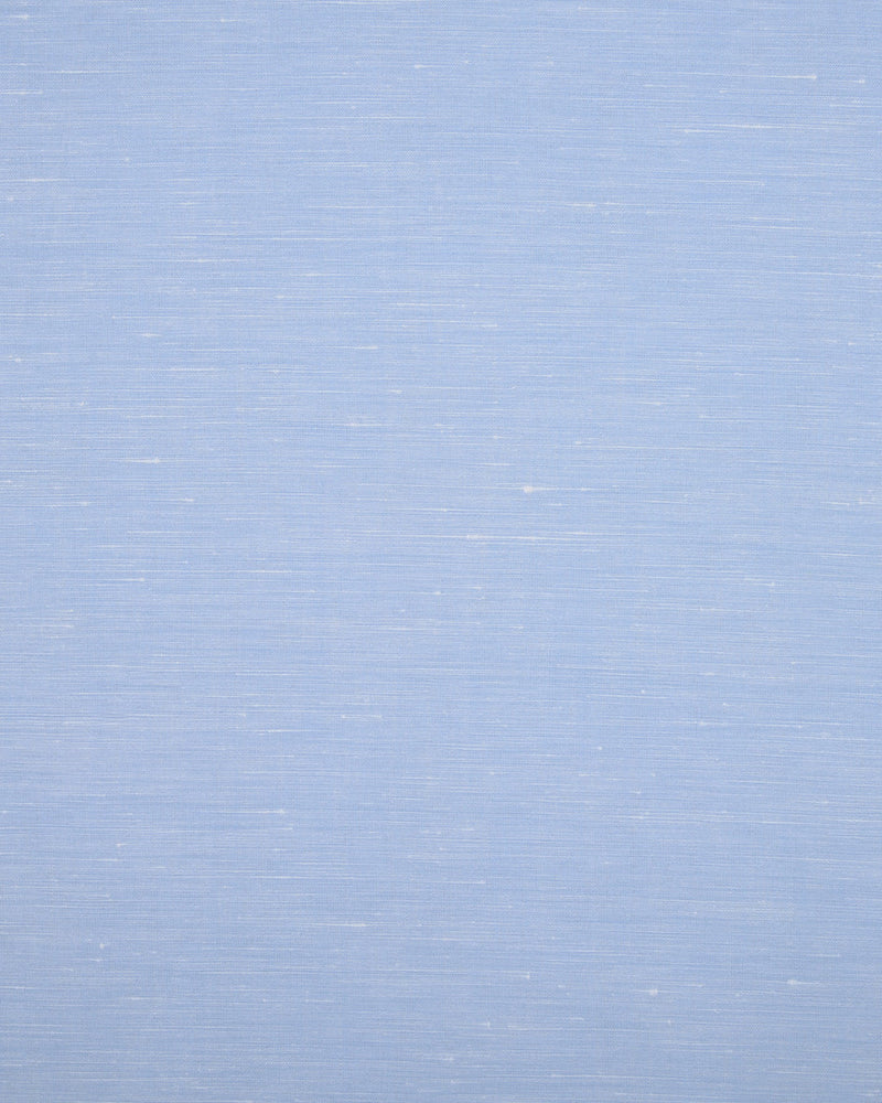 Carlo Riva: Leinen-Baumwolle: Sky Blue Slub Chambray