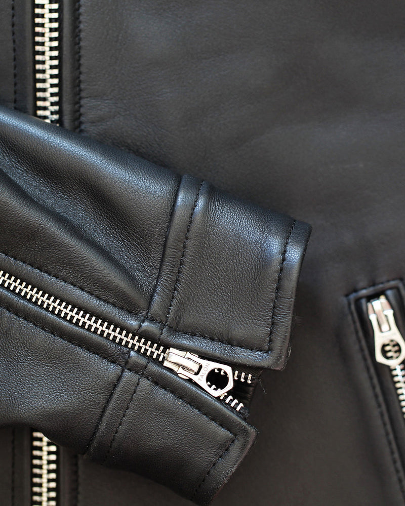 Styleforum+Luxire : Veste de motard en cuir 