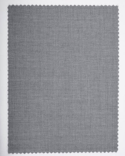 Loro Piana: Light Grey Woolen Drawstring Pants