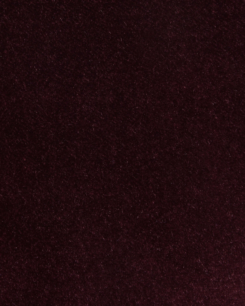 Loro Piana: Maroon Reddish Velvet