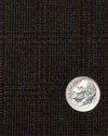 Loro Piana: Dunkelbraunes Mini-Glen-Karo