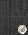 Loro Piana: Dunkelgraue Glenchecks
