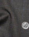 Loro Piana: Dunkelgraue Glenchecks