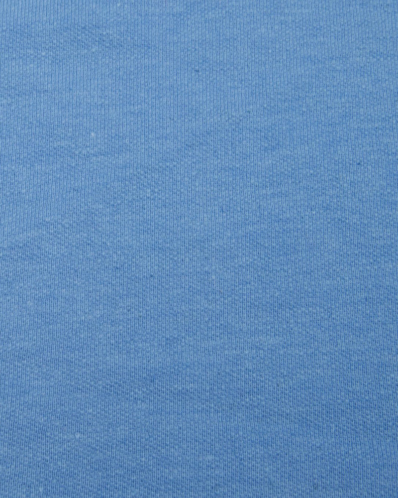 Stahlblaues Polo-T-Shirt aus Baumwolle