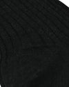 Bresciani Wool Rib Socken-Antrazit