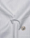 Luxire Presto: Monti White & Black Pin Stripes