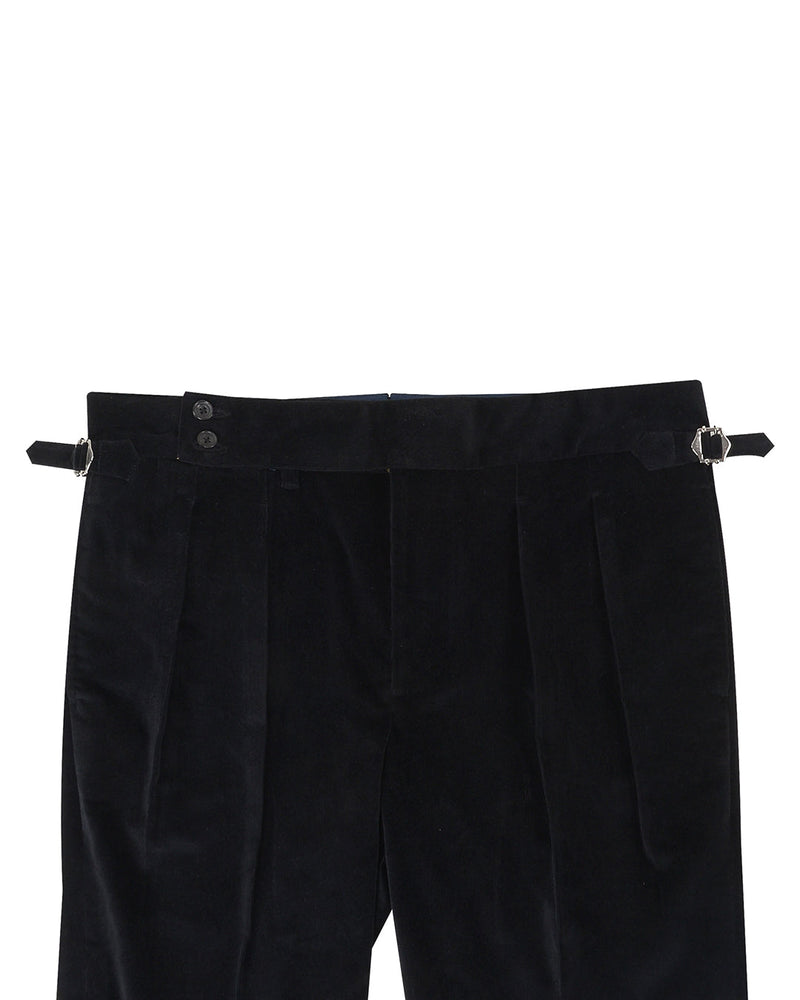 Midnight Black Corduroy 20 Wale