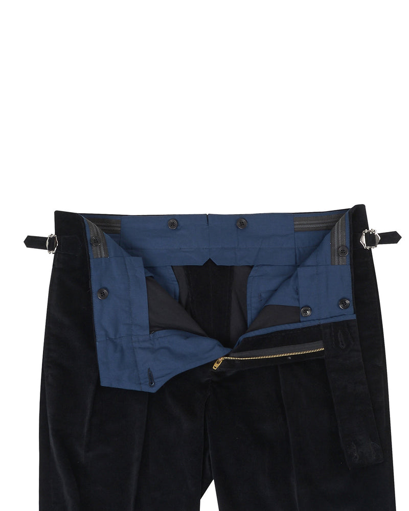 Midnight Black Corduroy 20 Wale