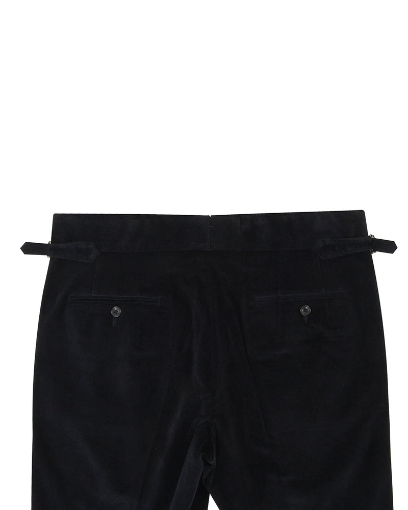 Midnight Black Corduroy 20 Wale