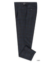 Minnis Flannel: Dunkelblaue Twill-Hose