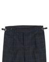 Minnis Flannel: Dunkelblaue Twill-Hose
