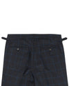 Minnis Flannel: Dunkelblaue Twill-Hose