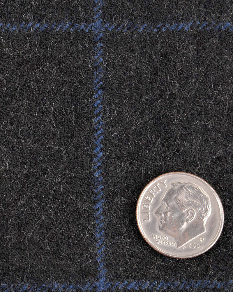 Minnis Flannel: Dunkelblaue Twill-Hose