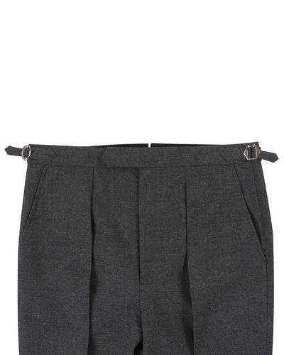 Minnis Fresco-Mid Grey Plain