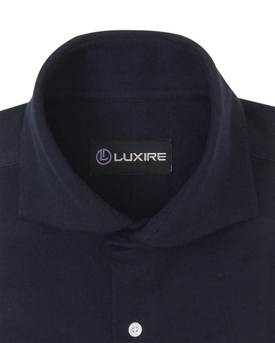 Navy Blue Flannel
