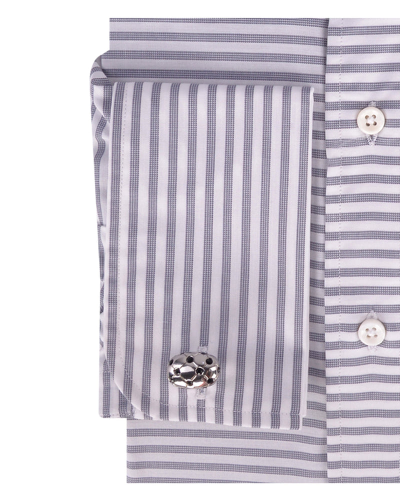 Navy Dot Markisenstreifen