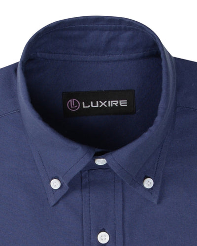 Navy Overdye Casual Shirt