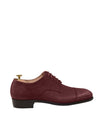 Nubuck Captoe Derby Burgund