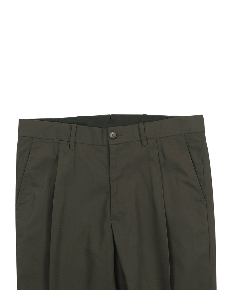 Olivgrüne Ripstop-Chinohose