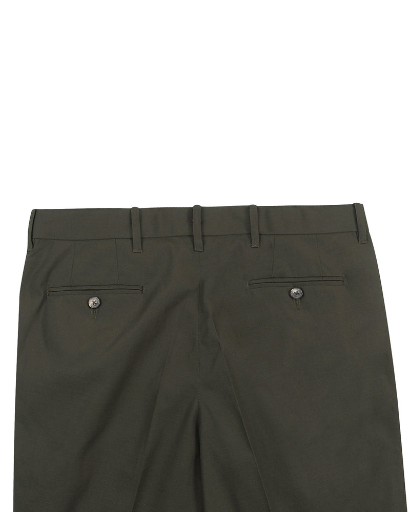 Olivgrüne Ripstop-Chinohose