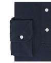 Oxford-Polo-T-Shirt in Blau