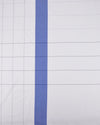 Windowpane Checks With Blue Wide Stripe