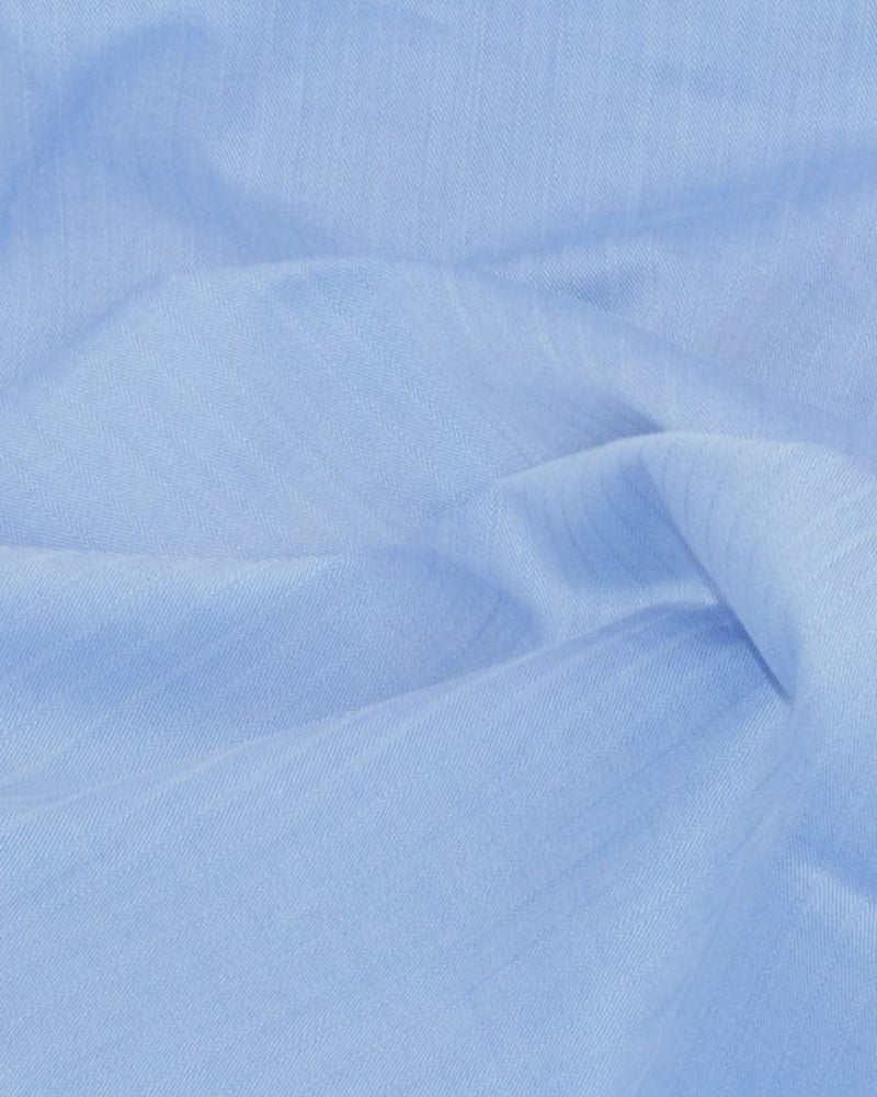 Light Blue Dobby Chambray