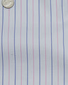 Monti Pink Blau Nadelstreifen